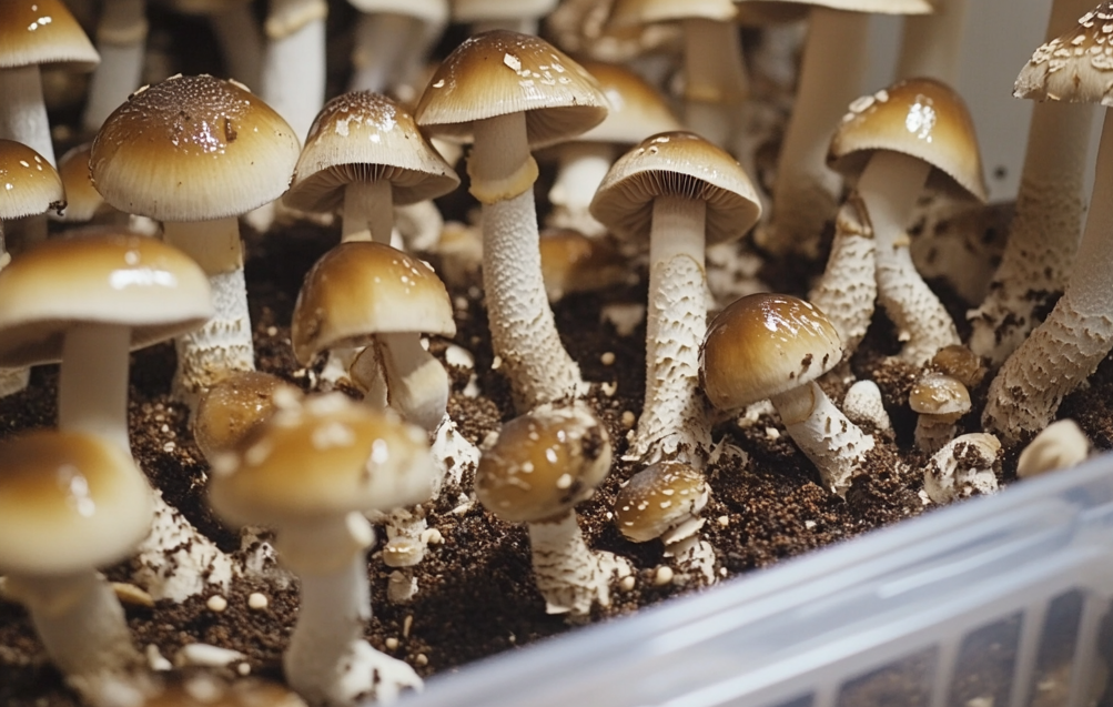 Applications related to the cultivation, distribution, or use of mushrooms, often referred to as psilocybin-containing mushrooms.